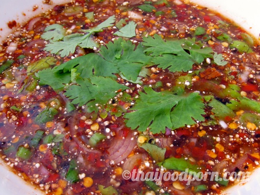 Spicy Dipping Sauce for BBQ Meats – น้ำจิ้มแจ่ว